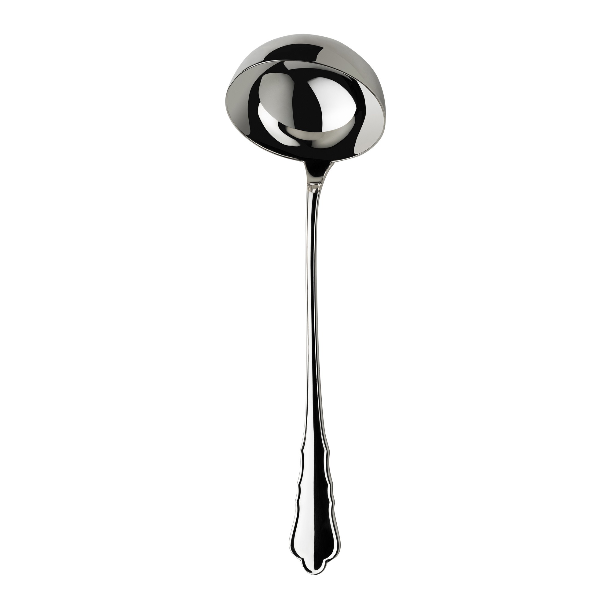 Silver soup ladle - Menuett